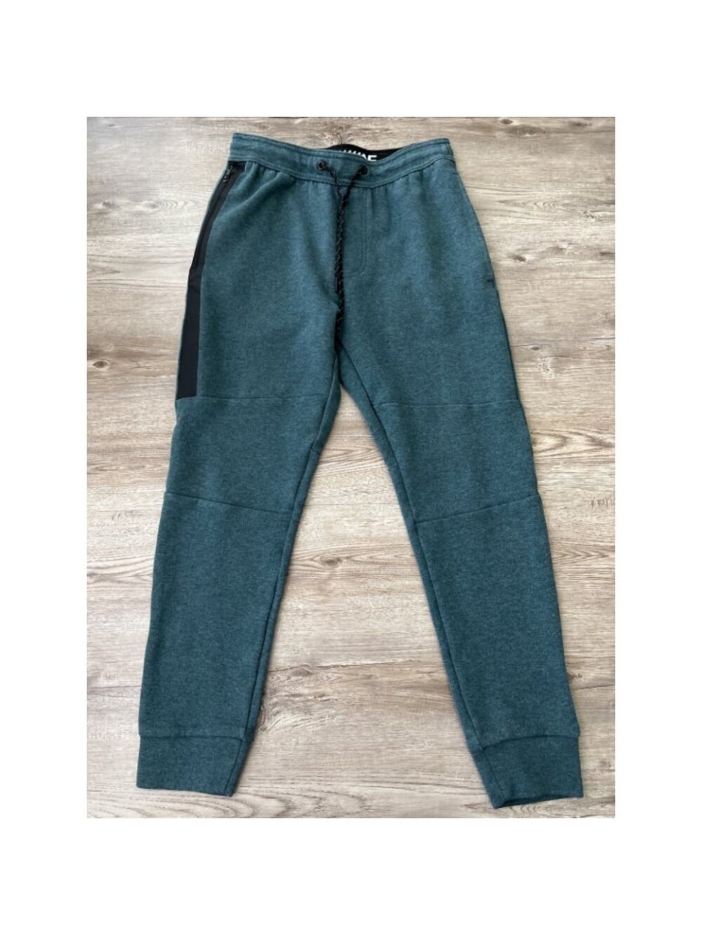 American Eagle AE Flex Fleece Jogger Pants‎ Mens Small Green Ankle Cuffed